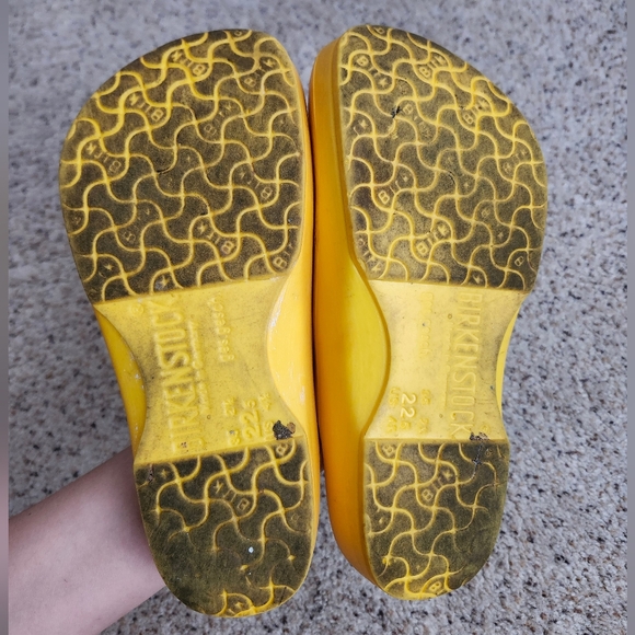 Birkenstock Yellow Clogs - Picture 11 of 12